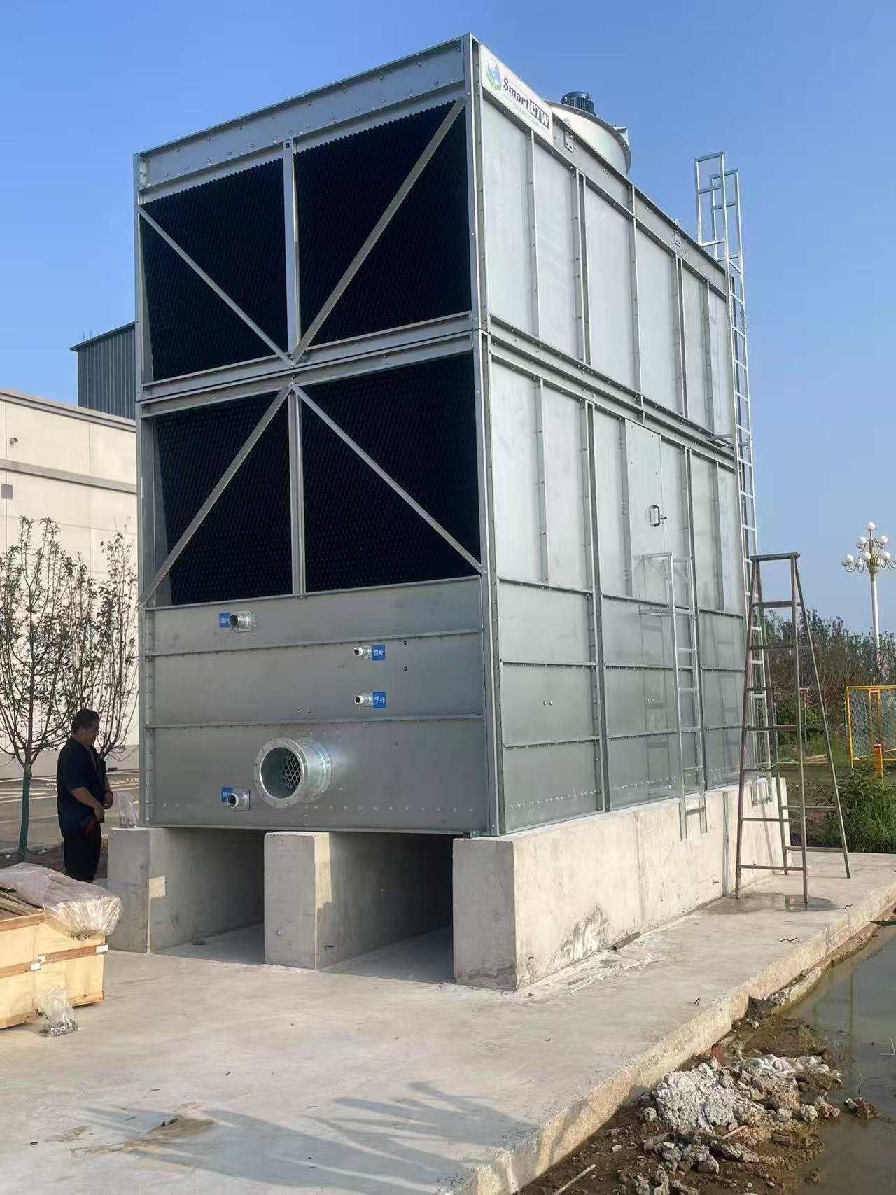 SmartCTW presents a 1500mm extra-large cooling water basin.